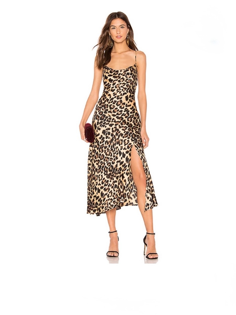 Sexy leopard print dress